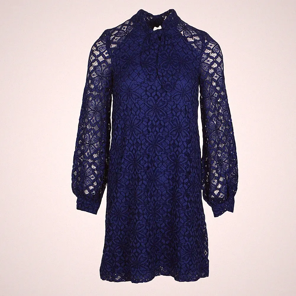 Claudie Pierlot Damen lila Spitze kurzes Kleid Größe 36 FR 8 UK 4 US 67R1H18