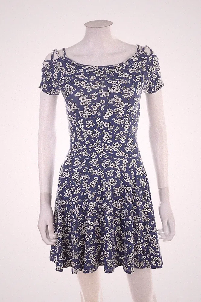 CLOCKHOUSE by C&A Kleid Skater-Kleid S multicolor