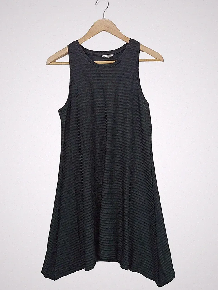 CLUB MONACO A-Linien Kleid Damen Kleid Gr. DE 36 schwarz Casual-Look