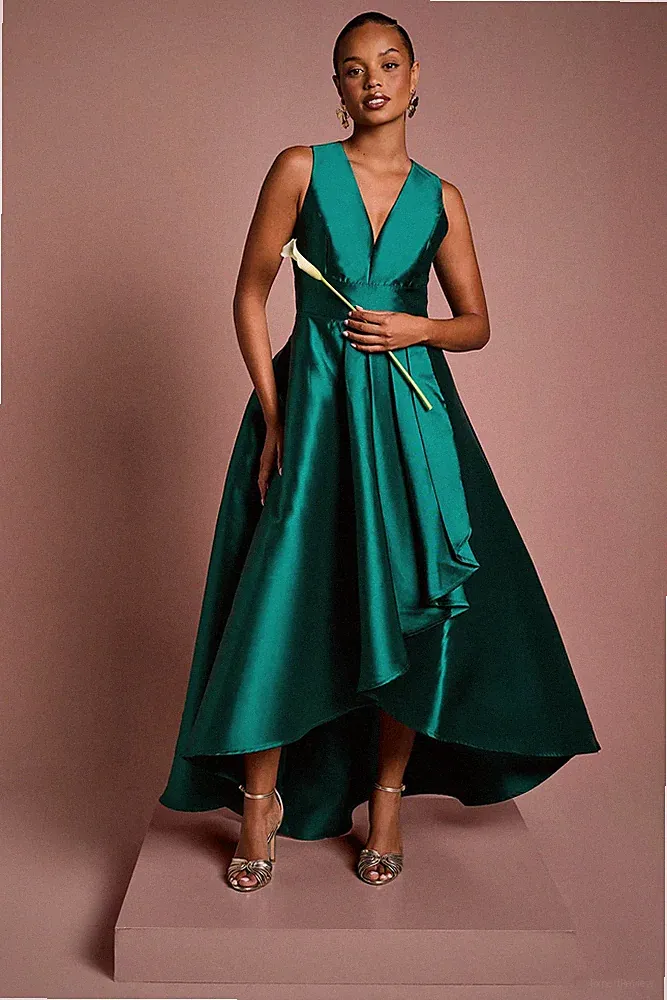 Coast Emerald A-Linien Kleid Damen Brautjungfernkleider