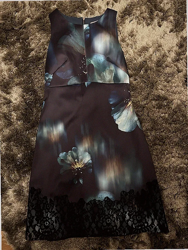 Coast Etuikleid XS/S Mit Spitze