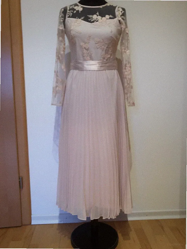 Coast Kleid Gr. 34(UK6) Rose/Nude Neu 209 Euro Akt.Collection