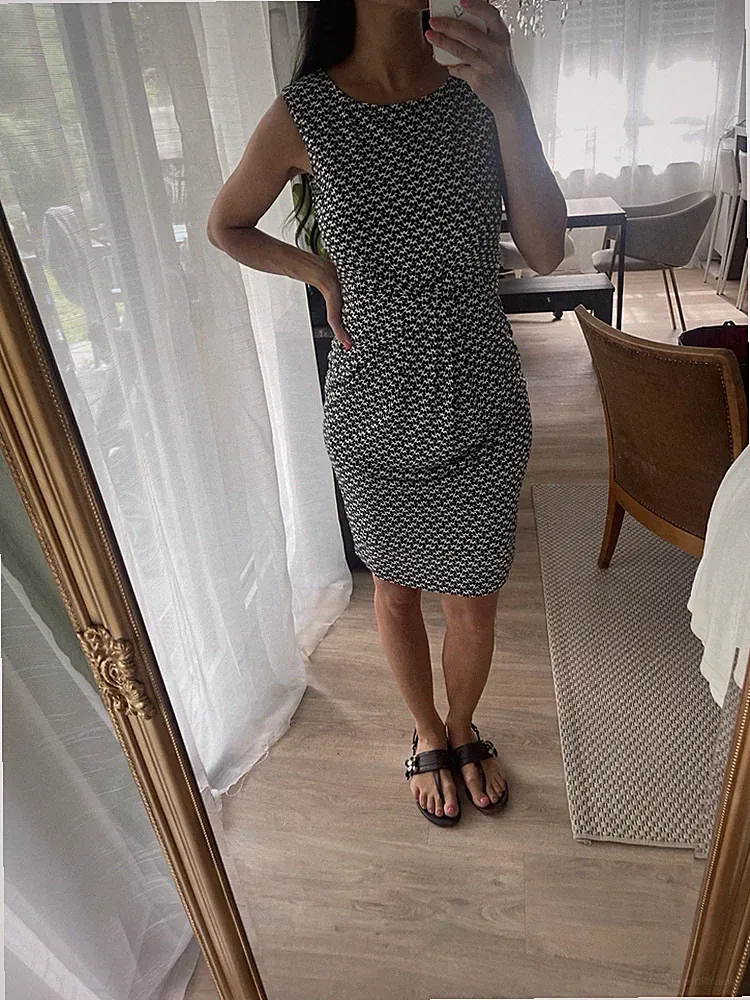 Comma 32 Etuikleid Xs Frühjahr Sommer Jerseykleid Strechkleid