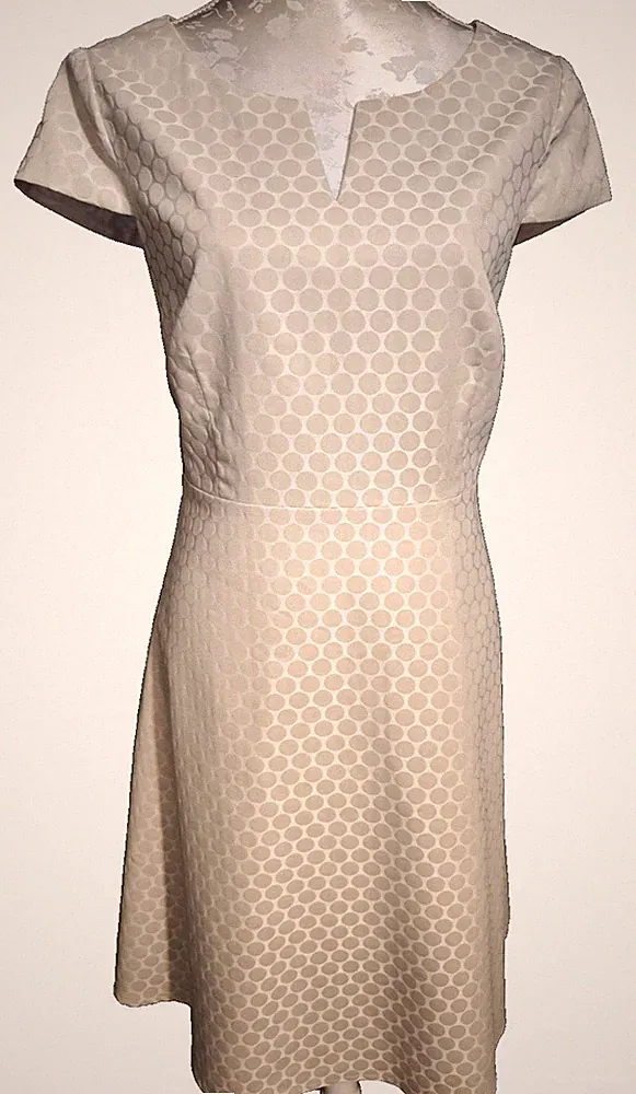 "COMMA" Damen Kleid Gr. 40, Baumwollmischung, gefüttert, wie NEU!