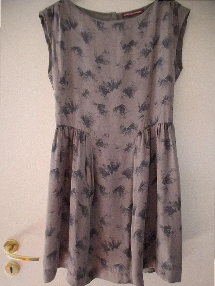Comptoir des Cotonniers Damen Designer Viskose-Kleid Gr.S