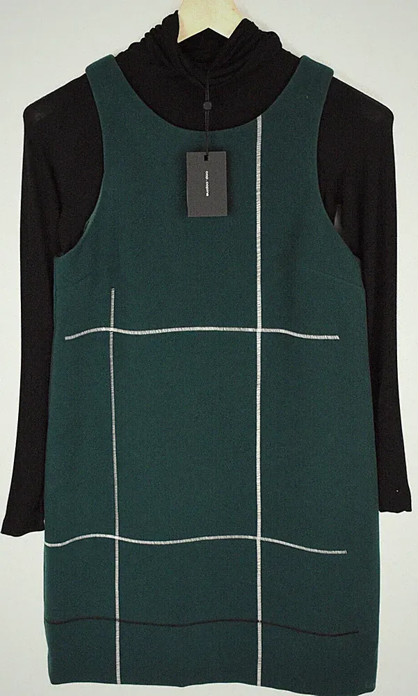 COP COPINE Suzuki Damenkleid (EU) 36 Etui Mini Langarm Pullover abnehmbar