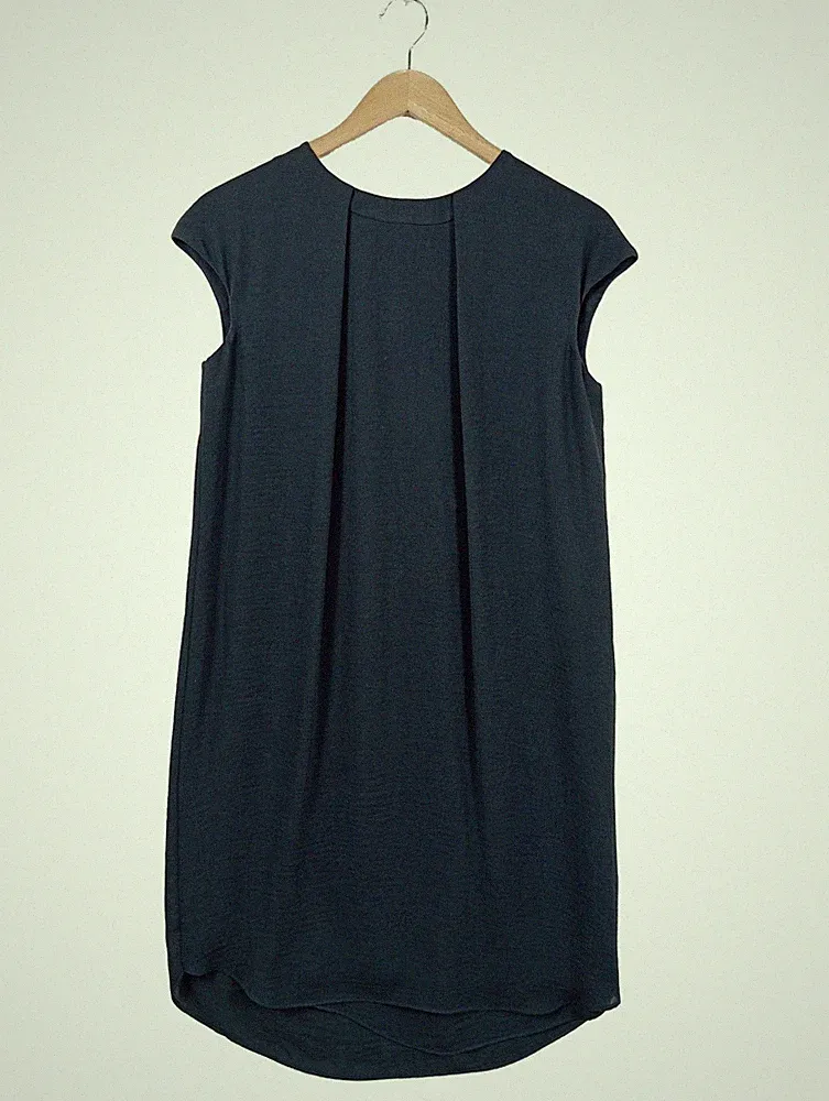 COS A-Linien Kleid Damen Kleid Gr. DE 36 schwarz Casual-Look