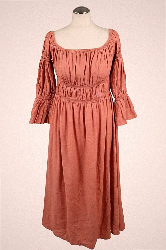 Cult Gaia Damen Kleid Gr. 40 (L) Rosa Kleid A-Linie Dress