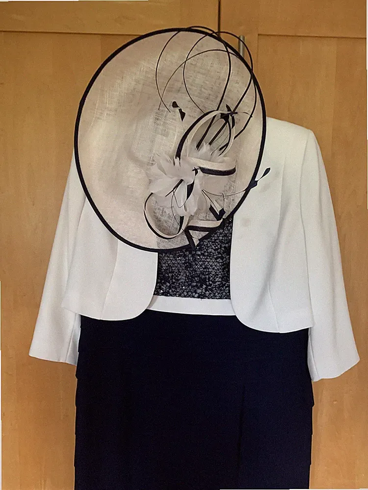 DAMEN CONDICI BRAUTMUTTER BRÄUTIGAM BESONDERER GAST HOCHZEIT OUTFIT HUT GRÖSSE 18 UK