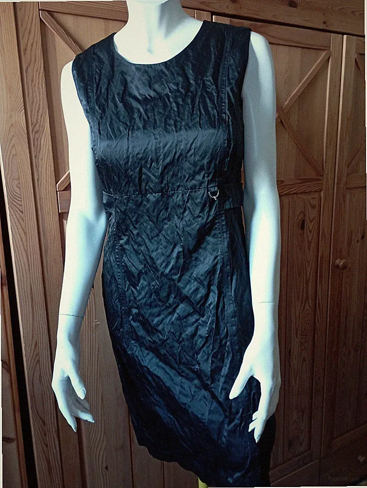 Damen-Etui-Kleid Gr.36-Stiff-schwarz-crash-lock**TOP Zustand**