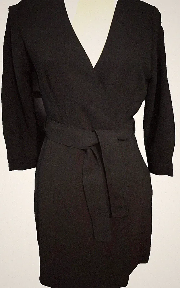 Damen Etui Kleid "MANGO" Gr. S, Wickellook, neuwertiger Zustand!!