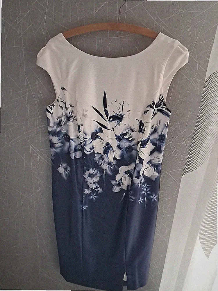 Damen Etuikleid Größe 40 für Festliche Anlässe Cocktailkleid