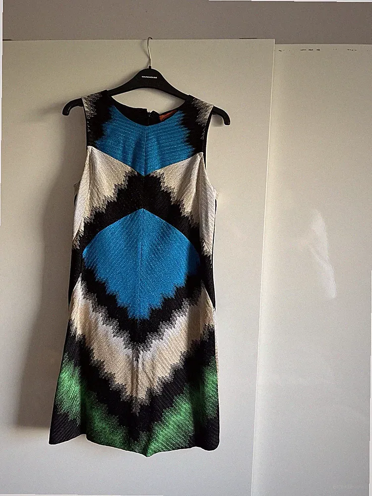 Damen-Etuikleid Multicolor Gr S 36/38 Neu mit Etikett Ungetragen Top Zustand