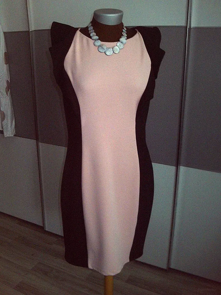 Damen George KLeid/Etuikleid zweifarbig Gr.42+++ kaum getragen
