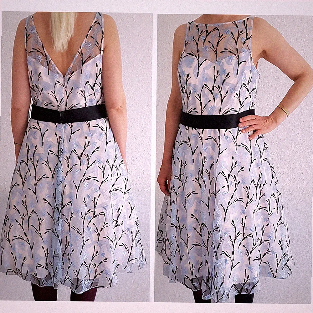 Weiß Cocktailkleid