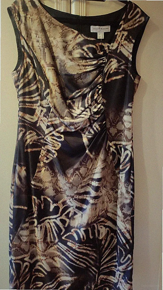 ** Damen Kleid Heine mit Etikett - Neu Asymetisch Etuikleid Gr. 40 **