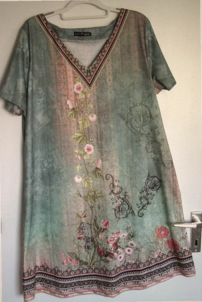 Kurzärmliges Hochzeitsgastkleid
