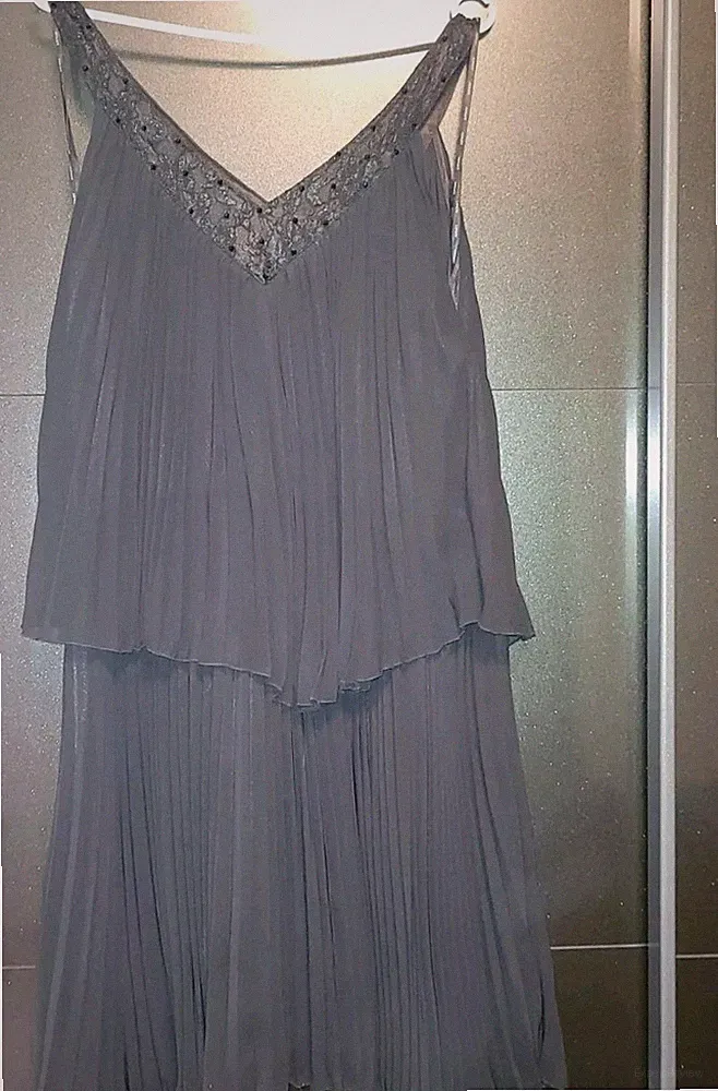damen plissierte cocktailkleid Gr.36 von Apart glamour