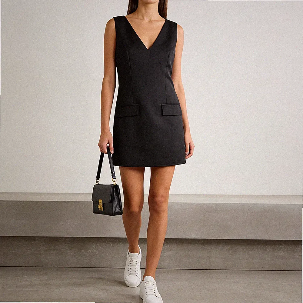 Damen sexy Clubwear Dress mini Kleid Club Party Minikleid schwarz Etuikleid