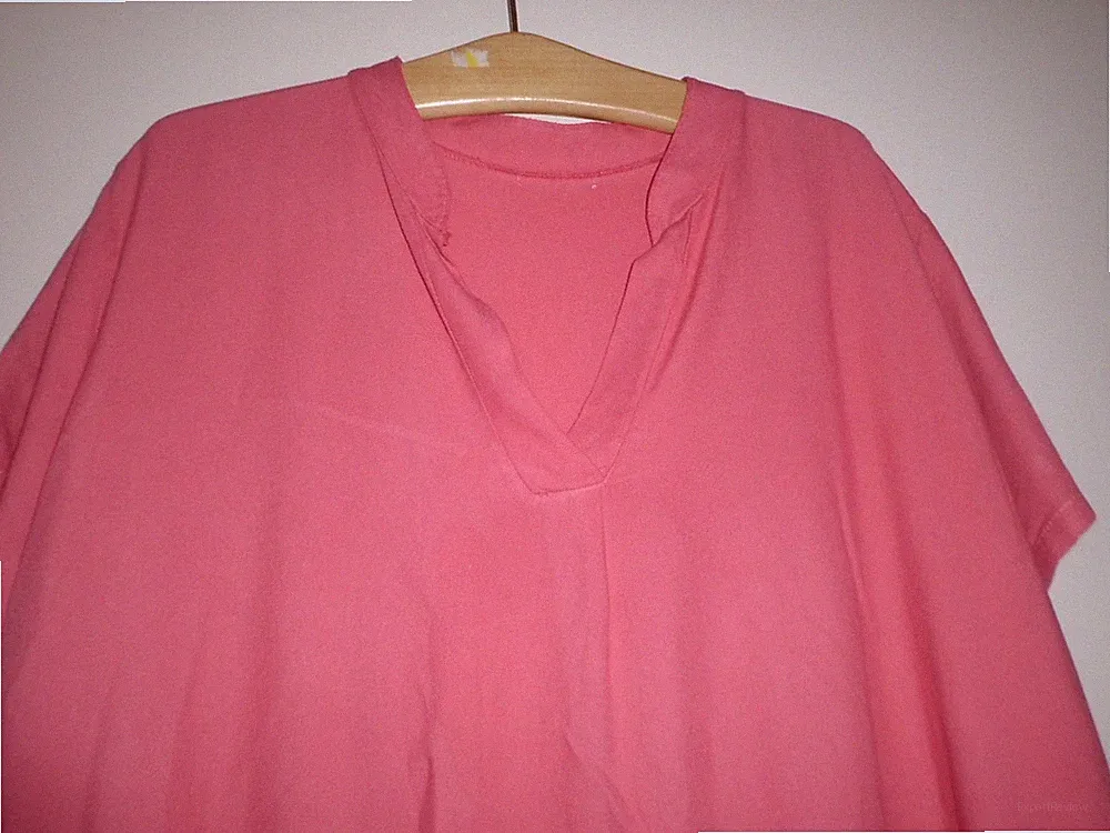 Damen Sommer Kleid Gr. 46 Schlupfkleid, Bequemkleid trageangenehm lässig weit