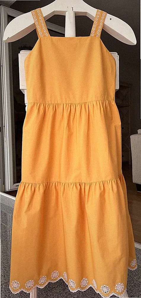 Damen Sommer Kleid Gr M Neue Gelb