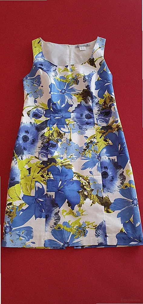 Damen-Sommerkleid Gr. 38, schmal geschnitten, Etuikleid