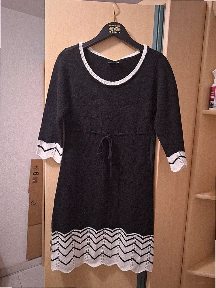 Damen Strickkleid Gr. 34 Strick-Qualität Mädchen Wie Neu Bon Prix