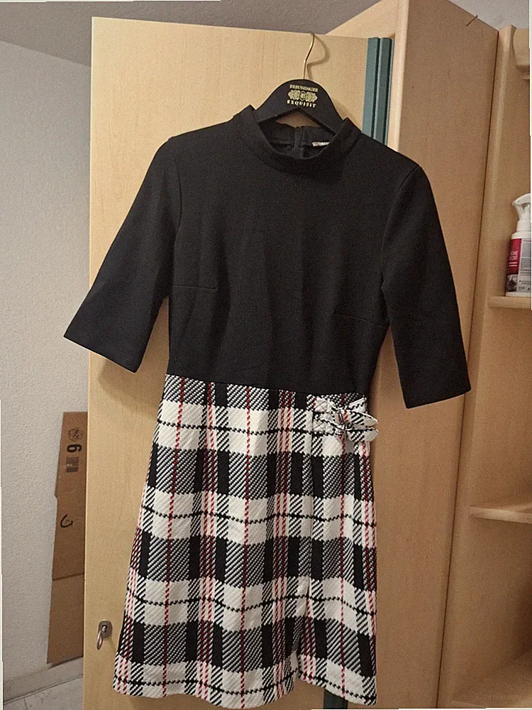 Damen Strickkleid Gr. 34 Strick-Qualität Mädchen Wie Neu Orsay