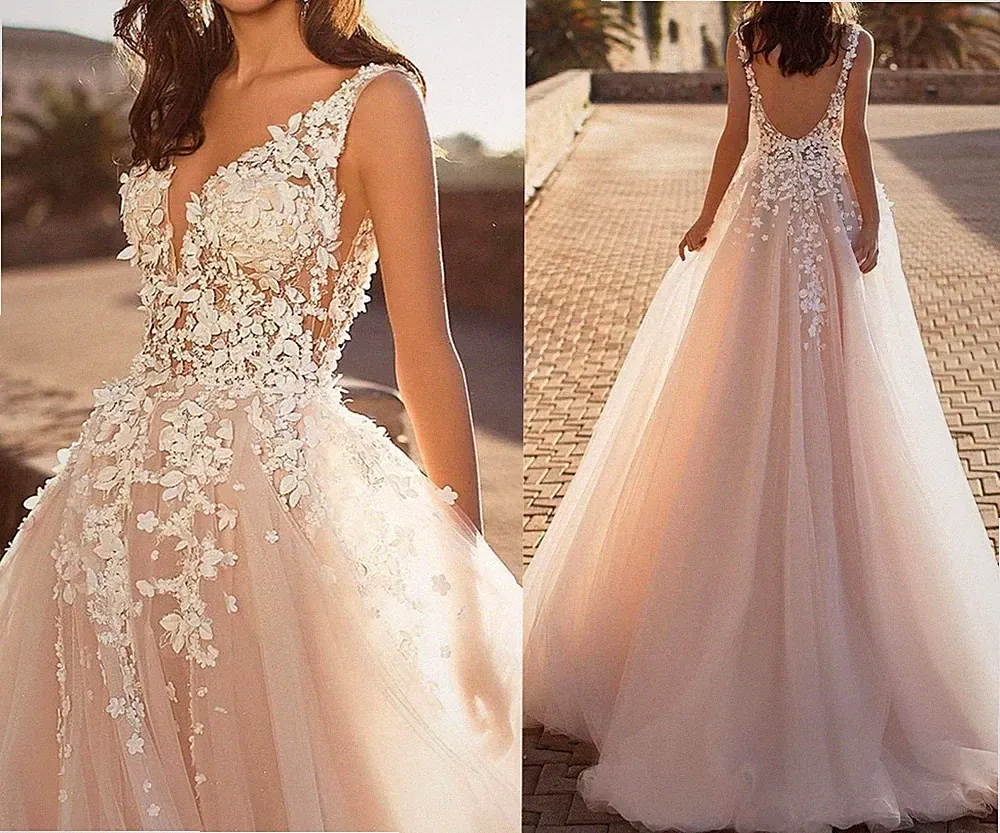 Damen V Ausschnitt Ärmellose Abendkleid Lang Hochzeitsgäste Brautjungfer Kleid