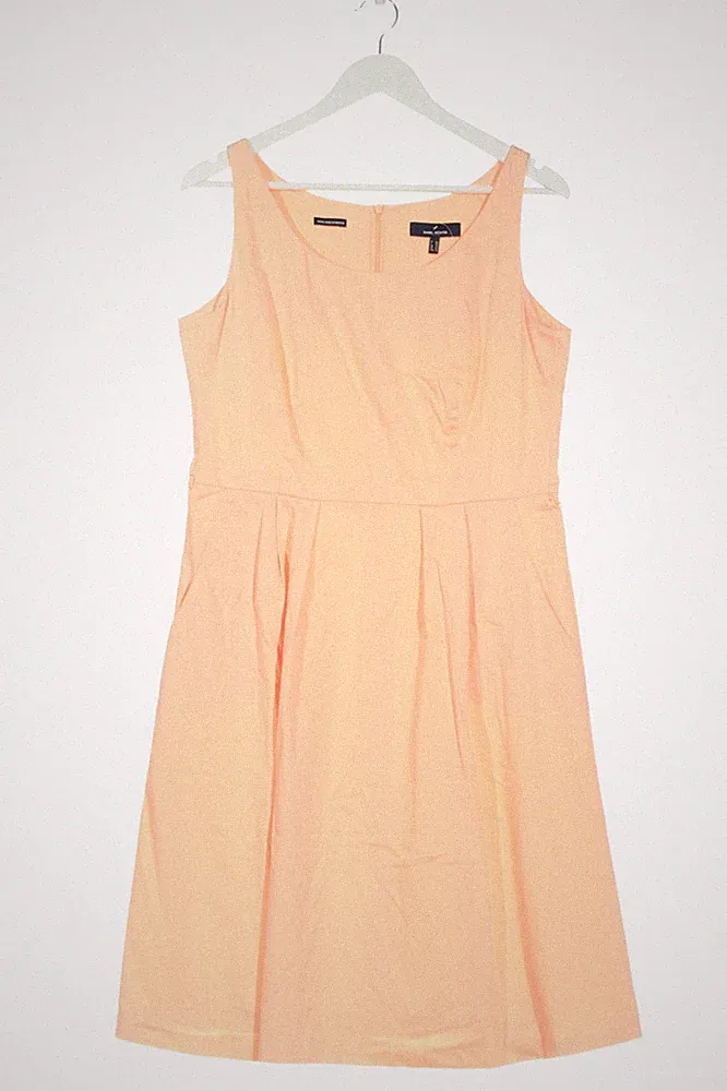 DANIEL HECHTER A-Linien Kleid Damen Kleid Gr. DE 40 nude Casual-Look