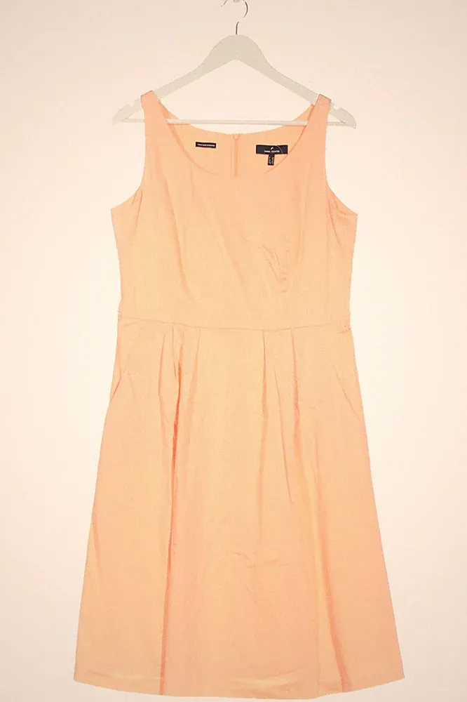 DANIEL HECHTER A-Linien Kleid Damen Kleid Gr. DE 40 nude Casual-Look