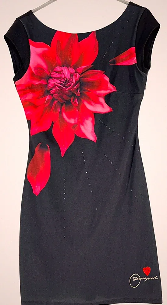 Desigual Damen A-Linien-Kleid Größe M