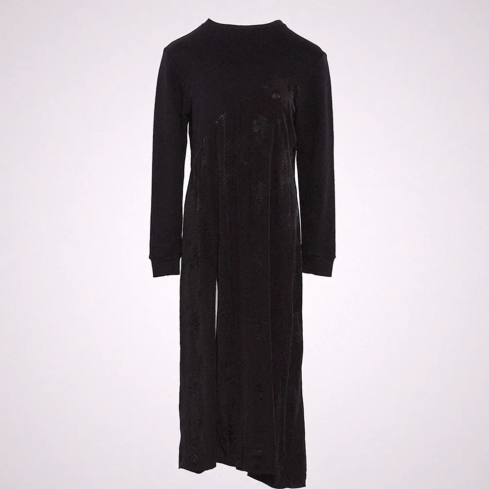 Desigual Damen Midikleid schwarz Strick Langarm Größe L 21WWVW90