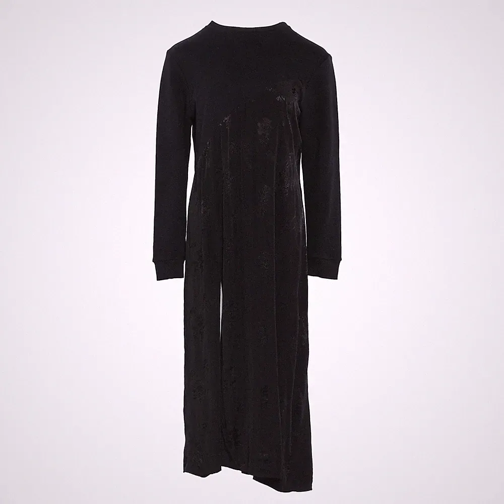 Desigual Damen Midikleid schwarz Strick Langarm Größe M 21WWVW90