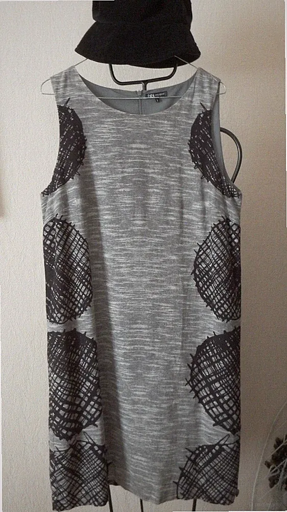 Polybaumwolle Etui kleid