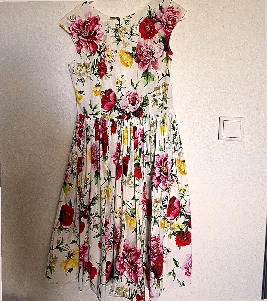Baumwoll-Hochzeitsgastkleid