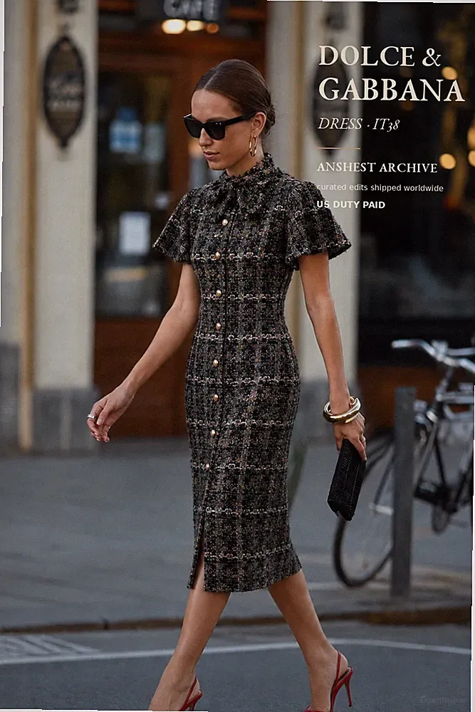 Acryl Cocktailkleid