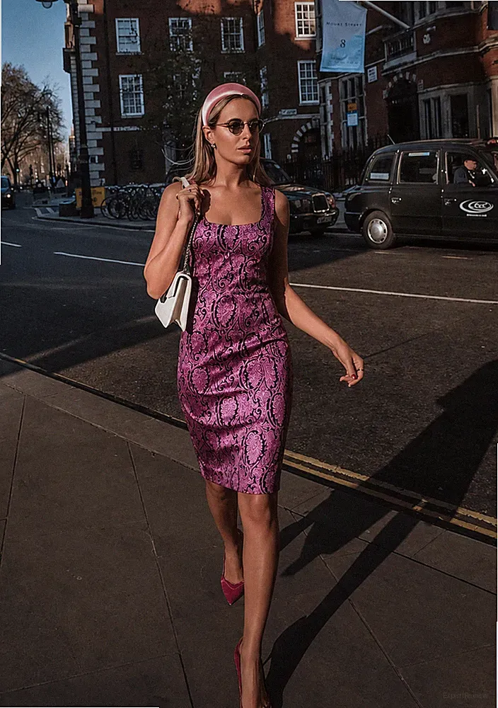 Dolce & Gabbana Vintage Silk Satin Paisley Floral Print Sheath Boned Dress IT44
