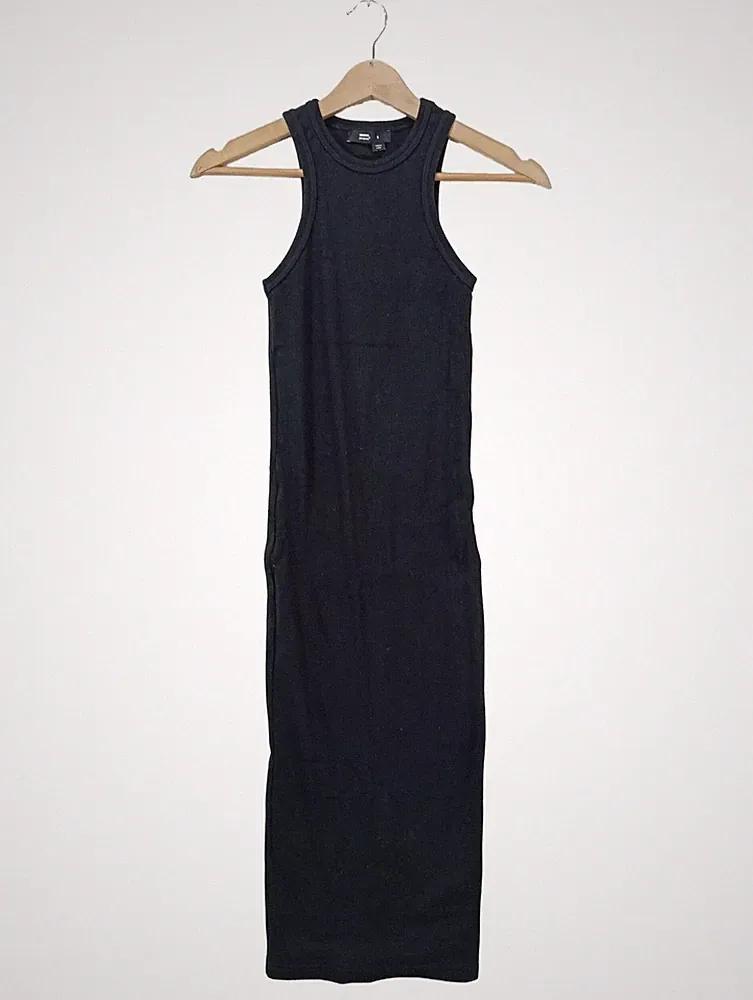 DRDENIM Schlauchkleid Damen Kleid Gr. DE 36 schwarz Casual-Look