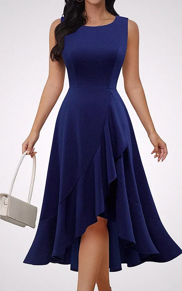 DRESSTELLS Cocktailkleid Für Damen, Hochzeit, Gast, Bescheidene Kirche, Vintage