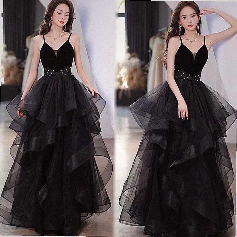 Edles formelles Abendkleid Party Ballkleid Abschlussball Brautjungfer schauspiel