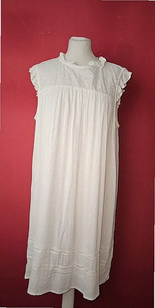 EK6453 Damen Kleid von C&A, weiß, Gr.L