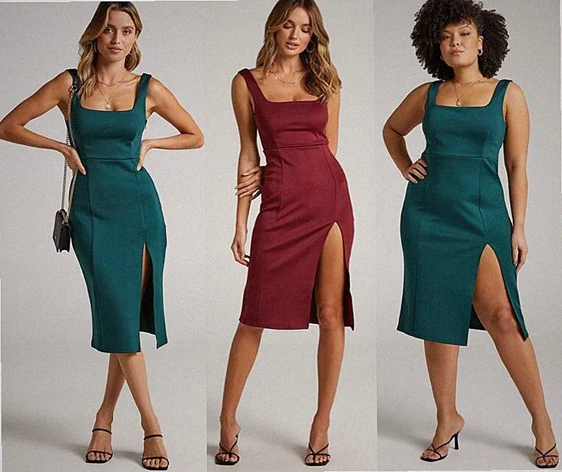 Türkis Cocktailkleid