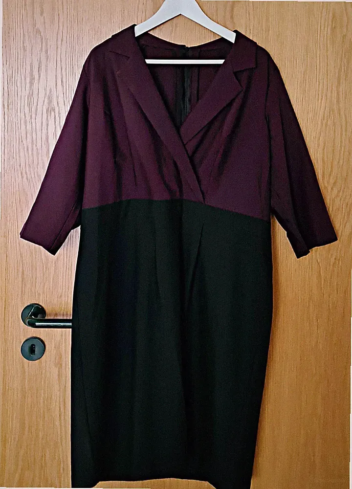Elegantes Business-Kleid mit ¾ Arm, Größe 46!