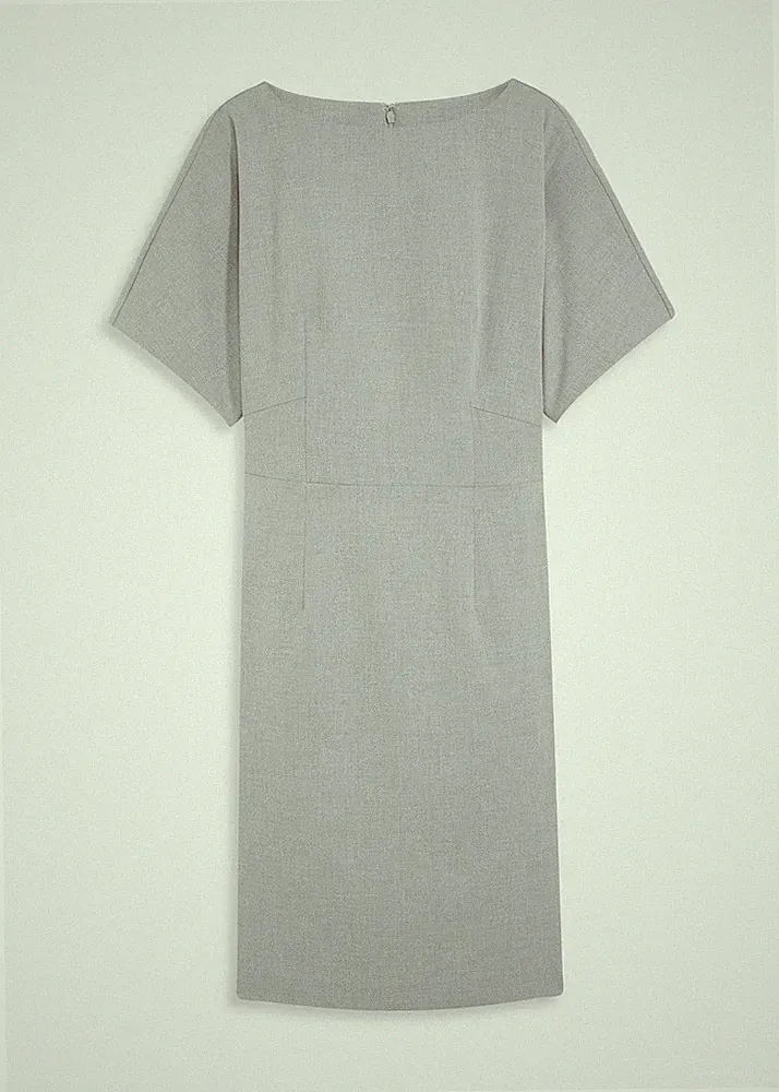 Kimonoärmel Etui kleid