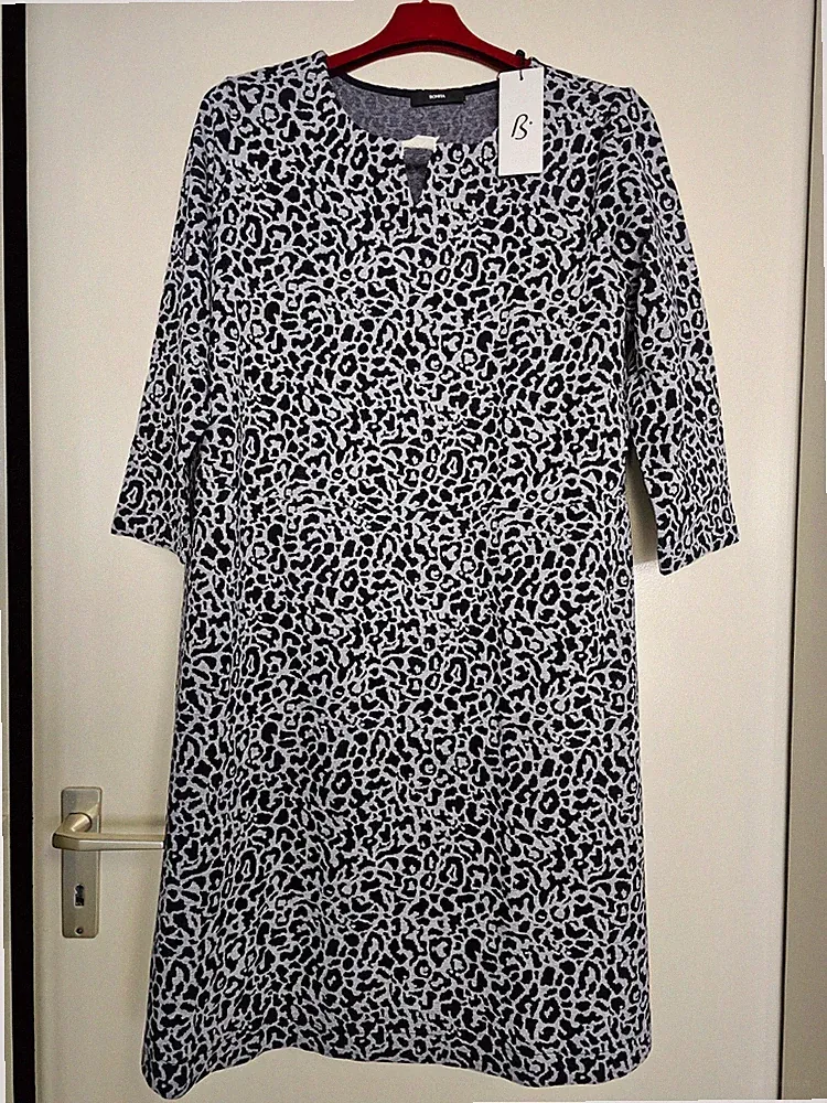 Elegantes ❗️NEUES❗️ Damen langarm Midi-Kleid ☀️ Bonita Gr 46/48 - Gr XXL