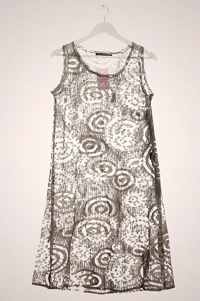 ELEMENTE CLEMENTE A-Linien Kleid Damen Kleid Gr. DE 36 braun Casual-Look