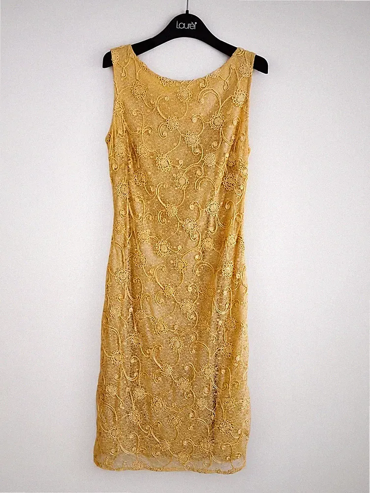 Escada Kleid Gr. 36 Vintage 90s länge 118cm
