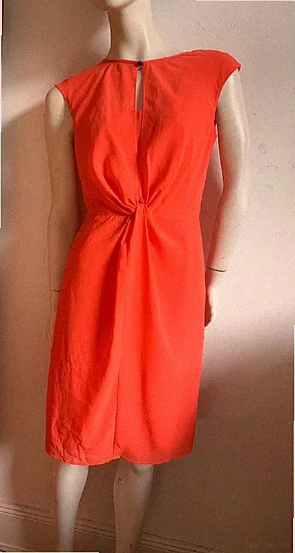 Esprit Chiffon Kleid NEU 38 Knoten Tropfen festlich Party ärmellos Cocktailkleid