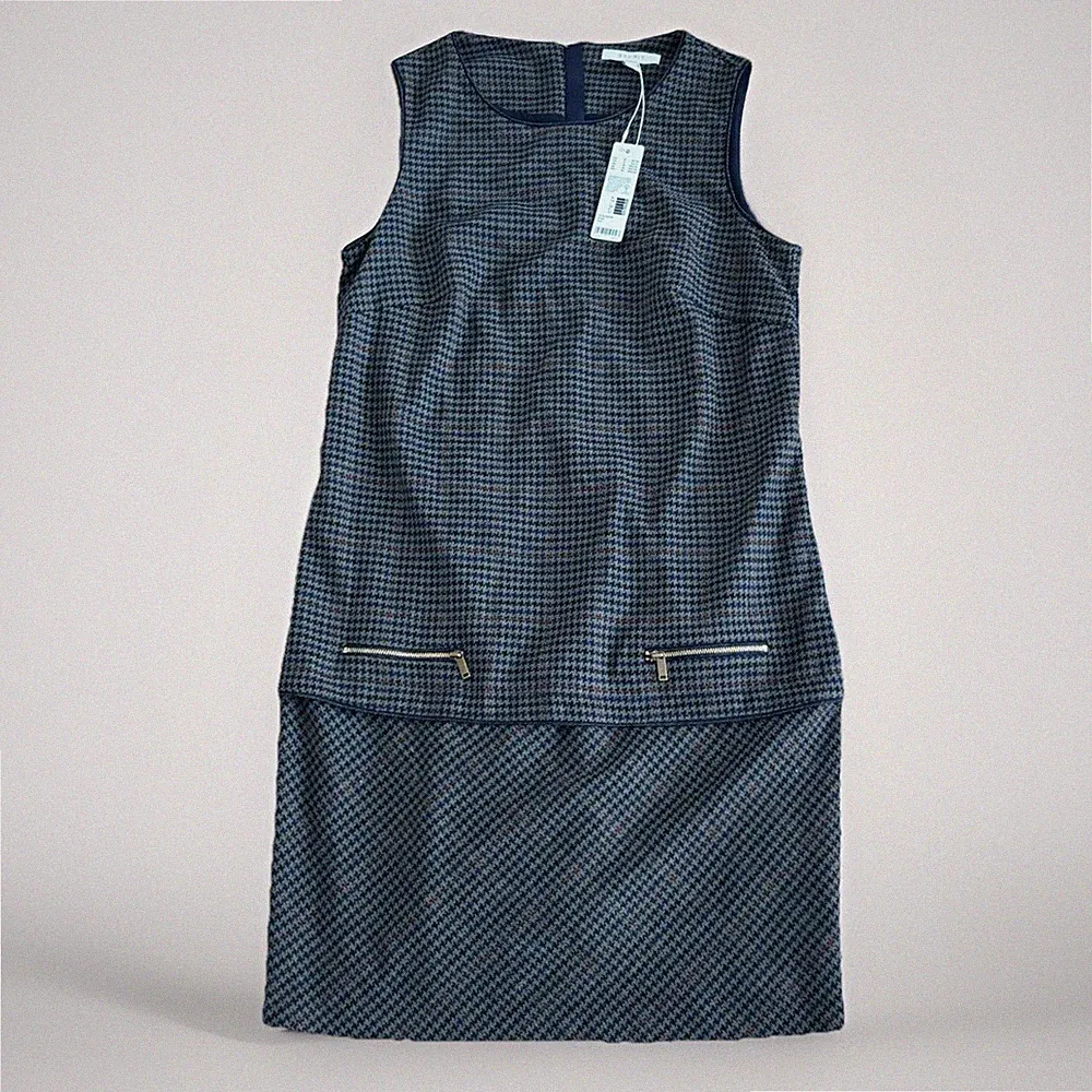 Esprit Damenkleid mit Hahnentritt *neu* Businesskleid￼Gr 42 NP 69,99€